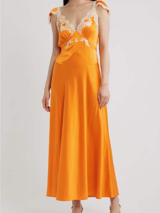 Doen Dresses & Skirts - DOEN Fiona Dress in Tangerine